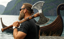 Wikinger Doppelklinge Axt