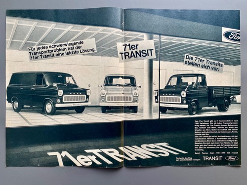 Ford transit bus - van, pritsche