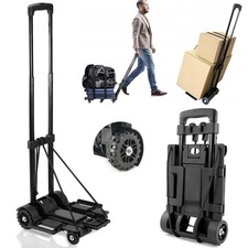 Transportwagen klappbar Alu-Sackkarre Trolly Dolly Faltbarer Trolley Handkarre