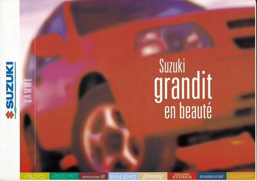 Suzuki modellprogramm pkw - suzuki,