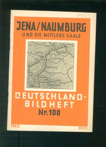 Deutschland bildheft jena - jena, /