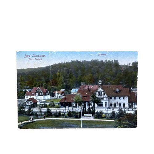 Ansichtskarte postkarte bad - ansichtskarte,