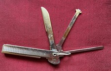 Pfeifenbesteck silberfarben