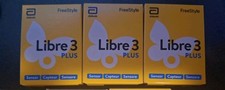 3 x Freestyle Libre3 Plus