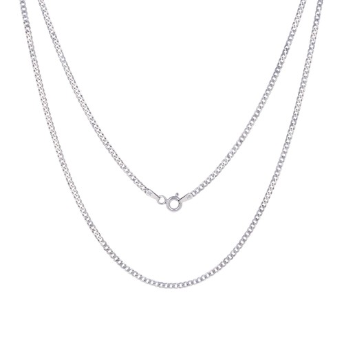 14k weißgold 2mm voll - 14k,