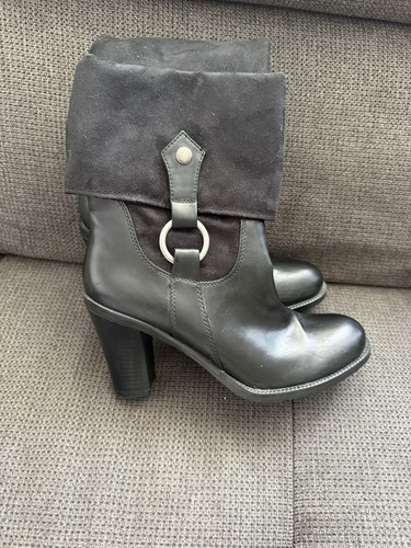 Stiefeletten schwarz 38 - stiefeletten, gr