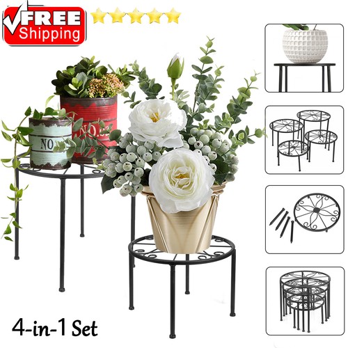 4er blumenregal set mit - blumenregal-set,