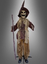 Lachende Vogelscheuche 183cm mit Animation