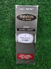 SPALDING Top Flite XL 2000 Aero Extra Carry Golfbälle (Weiß, 3 Stück, gebrandet)
