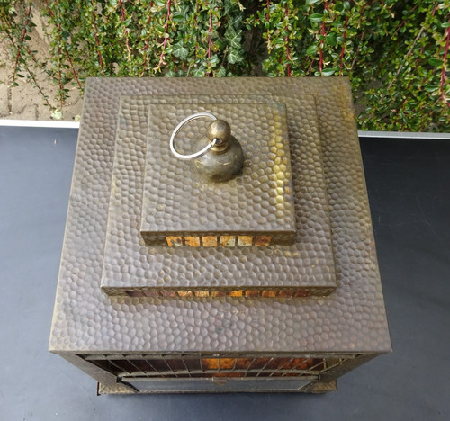 Alter vogelkäfig metall - alter,