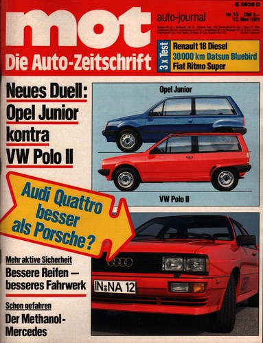 Zeitschrift mot auto journal - mot,