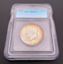 ½ Dollar, Half Dollar, Kennedy, Silber, 1964, ICG - MS67 50C