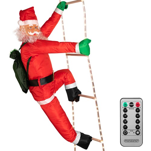 Weihnachtsmann leiter 240cm - weihnachtsmann,