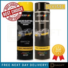 MOTIP WAXCOATING SCHWARZ BRAUN UNTERBODENBESCHICHTUNG FÜR ROSTSCHUTZMITTEL 500ML NEU