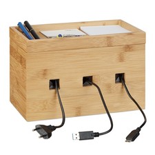 Kabelbox bambus