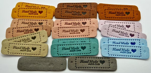 Stück handmade label - 10,