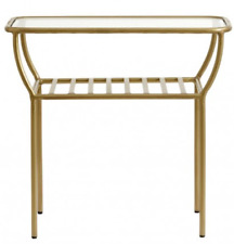 Beistelltisch Metall Messing