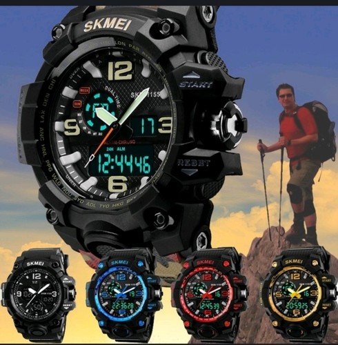 Herren militär sport quarz - militär,