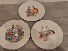 3 Schöne Hutschenreuther Osterteller 26 Cm