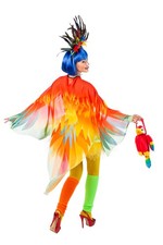 Cape Papagei Umhang Kostüm