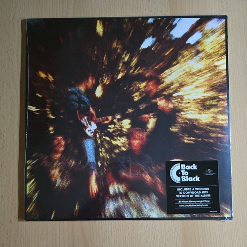 Back black tangerine vinyl - back, to
