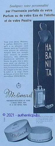 Reklame molinard habanita - reklame,