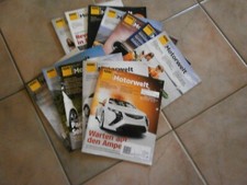Sammlung 11 ADAC Heft Motormagazin Autozeitung Motorwelt Reise Zeitschrift 2012 
