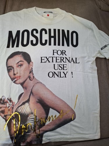 Shirt herren retro moschino - t,