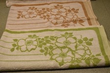 2 x  Handtuch Vintage  Retro