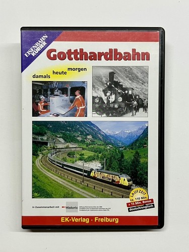 Dvd gotthardbahn schweiz - dvd,