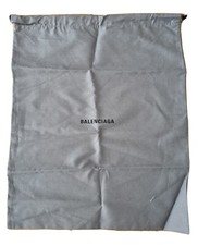 Balenciaga Staubbeutel, Schuhbeutel, Dustbag, grau,  H 46cm x B 36cm, NEU