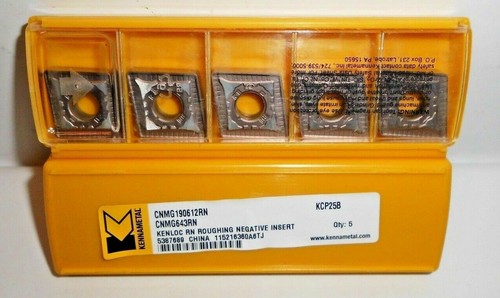 Stk kennametal wendeplatten - 5.stk,