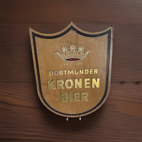 Vintage dortmunder kronen bier - kronen,