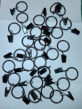 Gardinenringe mit Klammern