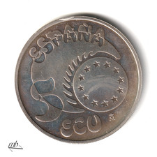 Spanien  5 ECU  1989 Caes Carlos V Augustus Imperator  850