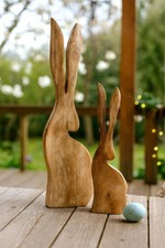 Holzhase natur Osterhase