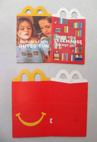Mcdonald happy meal karton - mcdonald's,