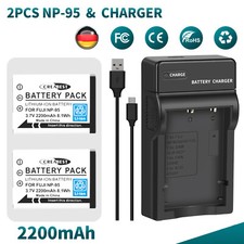 2x NP-95 Akku Für Fujifilm