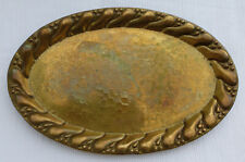  altes kleines Tablett Messing