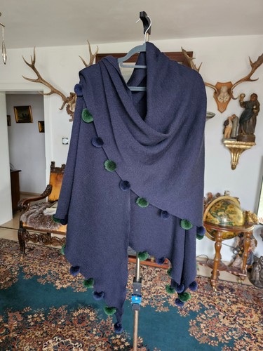 Schal poncho xxl wolle mit - schal,