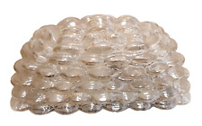 Wandleuchte Glas Chrom 60er