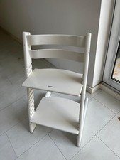 Stokke Tripp Trapp weiß Hochstuhl Newborn fähig Triptrap