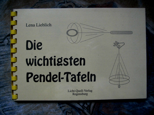 Die wichtigsten pendel tafeln - die, pendel-tafeln