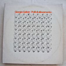 Giorgio Gaber. Zuchthühner. 1978 Karussell, Doppel LP Vinyl, Vinyl 33'