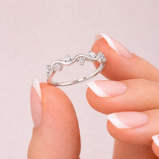 Damen Ring 925 Sterlingsilber