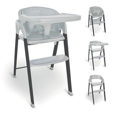 BabyGo Levels Hochstuhl inkl. Essbrett grey/anthra TOP