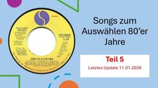 Single Sammlung 80er Jahre -
