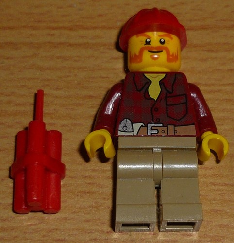 Lego city bauarbeiter mit - 1,