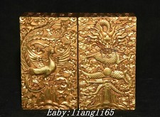 Old Dynasty Bronze Gold Dragon