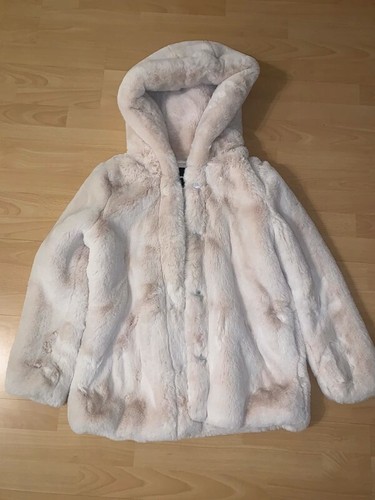 Kunstpelz jacke kapuze m - kunstpelz,
